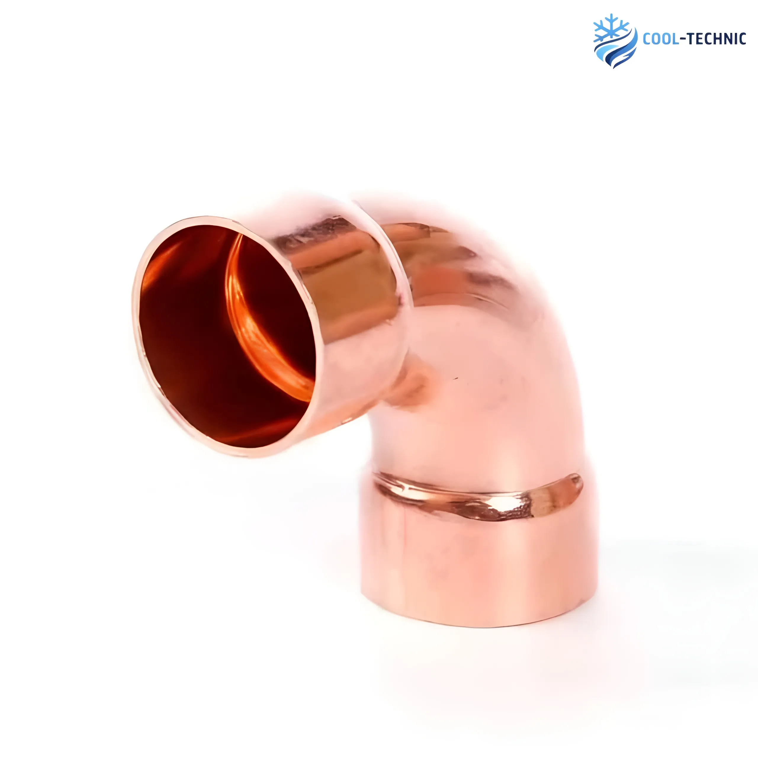 cooltech-90-degree-copper-knee زانو مسی 90 درجه کول تک