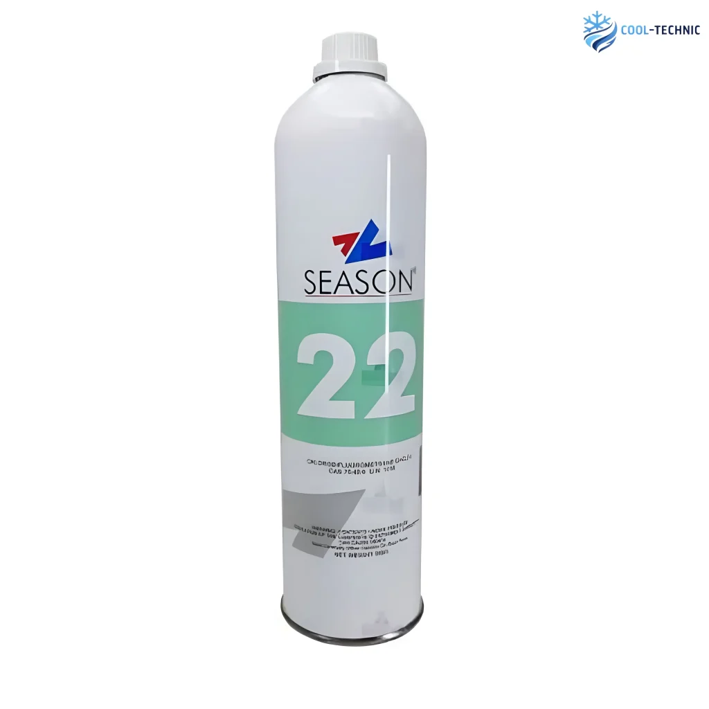 گاز r22 یک کیلویی سیزن