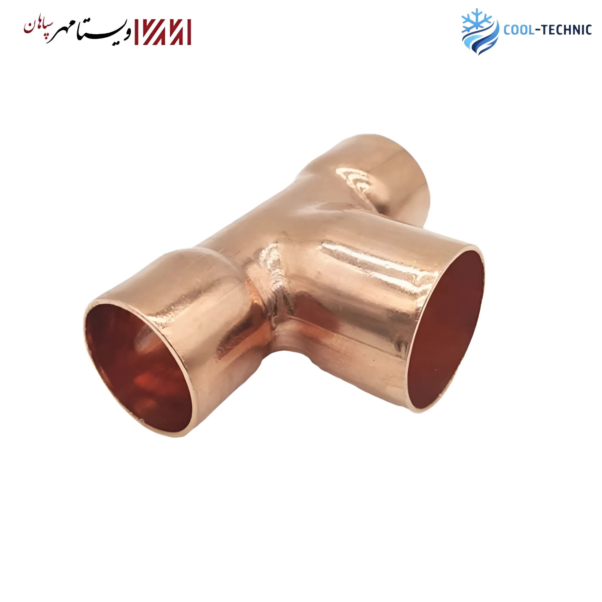 vistamehr-copper-3way سه راهی مسی ویستامهر